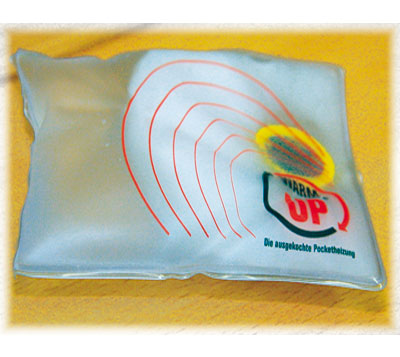 Handwarmer geactiveerd